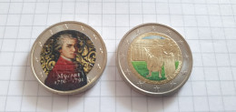 2 € COLORISEES AUTRICHE ANNEE 2016 - Oostenrijk
