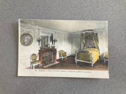 Versailles - Palais Du Petit Trianon - Chambre De Marie-Antoinette Carte Postale Postcard - Versailles (Kasteel)