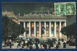 44. Nantes. La Bourse Et Le Marché Nocturne Aux Fleurs. 1917 - Nantes