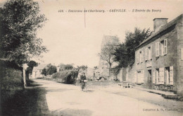 50 - GREVILLE _S28914_ Environs De Cherbourg - L'Entrée Du Bourg - Sonstige & Ohne Zuordnung