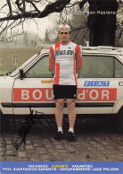 Velo - Cyclisme - Coureur  Cycliste Belge Eddy Van Haerens - Team Boule D'Or - Signé - Cyclisme