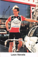 Velo - Cyclisme - Coureur Cycliste Neerlandais Leon Nevels - Team Eurotop - Signé - Ciclismo