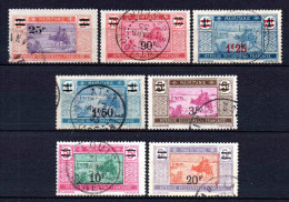 Mauritanie  - 1924  - Tb Antérieurs Surch  - N° 50 à 56 - Oblit - Used - Used Stamps
