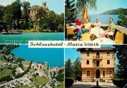 72715938 Reifnitz Maria Woerth Kaernten Schlosshotel Am Woerthersee Terrasse Fli - Sonstige & Ohne Zuordnung