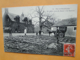 RAMBOUILLET -- Le Rendez-vous De Chasse - Le Tableau - ANIMEE - Chasse