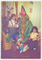 Carte Fantaisie Saint NICOLAS -   Enfants  Jouets Poupée Nounours Voitures DONALD - San Nicolás