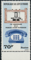 THEMATIC INFORMATICS:  CENTENARY OF THE FIRST TELEPHONE CONNECTION   -   COTE D'IVOIRE - Computers