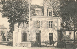 CPA Saint Maixent-Entrée De L'école Militaire-101-Timbre   L2917 - Saint Maixent L'Ecole