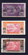 Mauritanie  - 1922  - Tb Antérieurs Surch  - N° 36 à 38 - Oblit - Used - Usati