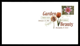 ESTADOS UNIDOS USA FDC BLOOMFIELD GARDEN BEAUTY FLOR FLOWER - Andere & Zonder Classificatie