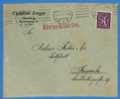 Allemagne Reich 1922 - Lettre De Nurnberg - G33443 - Storia Postale