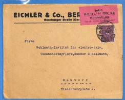 Allemagne Reich 1922 - Lettre De Berlin - G33437 - Briefe U. Dokumente