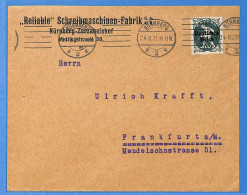 Allemagne Reich 1921 - Lettre De Nurnberg - G33414 - Lettres & Documents
