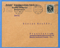 Allemagne Reich 1921 - Lettre De Nurnberg - G33414 - Covers & Documents