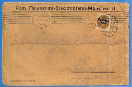 Allemagne Reich 1920 - Lettre De Munchen - G33411 - Storia Postale