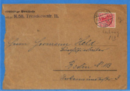 Allemagne Reich 1921 - Lettre De Berlin - G33395 - Covers & Documents