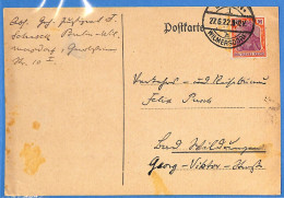 Allemagne Reich 1922 - Carte Postale De Berlin - G33369 - Cartas & Documentos