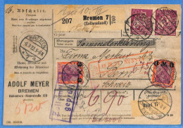 Allemagne Reich 1922 - Carte Postale De Bremen - G33359 - Lettres & Documents