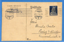 Allemagne Reich 1920 - Carte Postale De Regensburg - G33355 - Cartas & Documentos