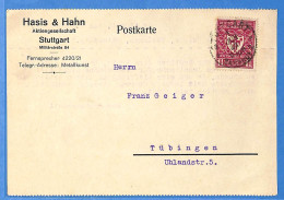 Allemagne Reich 1922 - Carte Postale De Stuttgart - G33354 - Briefe U. Dokumente