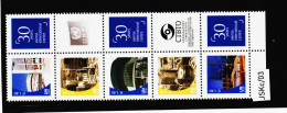 JSKc/03 UNO WIEN 2009 GRUSSMARKEN MICHL 607/11 C Gez. K 11 FÜNFERSTREIFEN ** Postfrisch Siehe ABBILBUNG - Unused Stamps