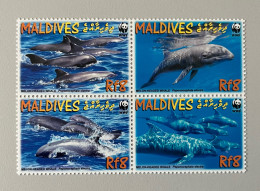 WWF 2009 : MALDIVES - Whales -  MNH ** - Unused Stamps