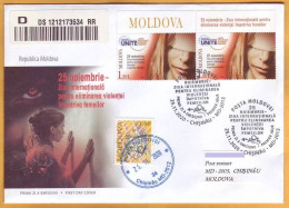 2020 Moldova Moldavie Private FDC International Day For The Elimination Of Violence Against Women - Sonstige & Ohne Zuordnung