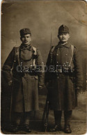 * T3 1917 Osztrák-magyar Katonák / WWI Austro-Hungarian K.u.K. Military, Soldiers. Photo (Rb) - Unclassified