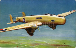 ** T2/T3 Fairey "Hendon" Night Bomber. British Monoplane, Heavy Bomber Of The Royal Air Force (fl) - Unclassified