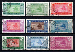 Mauritanie  - 1928  - Nouvelles Valeurs  - N° 57 à 61 - Oblit - Used - Oblitérés