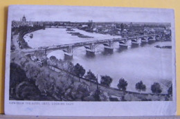 (LO2) LONDRA - LONDON - VIEW FROM THE HOTEL CECIL LOOKING EAST (WATERLOO BRIDGE) - VIAGGIATA 1930 - Altri & Non Classificati