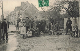 Poses * Inondation Février 1910 , Rue Principale * Inondations Crue * Villageois - Altri & Non Classificati