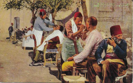 E/ 01        -   Turquie    - Constantinople     -   Barber Shop - Turquie