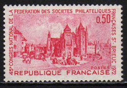 FRANCE : N° 1718 ** (45ème Congrès De La FFAP, à Saint-Brieuc) - PRIX FIXE - - Ongebruikt