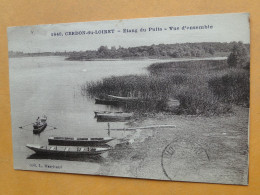 CERDON -- Etang Du Puits - Vue D'ensemble - Homme En Barque - Andere & Zonder Classificatie