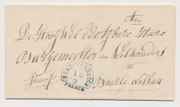 Halfrond-Francostempel S Hertogenbosch - Baarle Nassau 1844 - ...-1852 Voorlopers