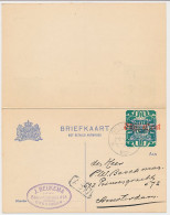 Briefkaart G. 186 I Groningen - Amsterdam 1924 - Postwaardestukken