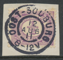 Grootrondstempel Oost-Souburg 1911 - Storia Postale
