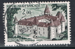 FRANCE : N° 1726 Oblitéré (Château De Bazoches-du-Morvand) - PRIX FIXE - - Gebruikt