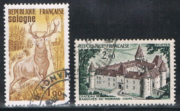 FRANCE : N° 1725 Et 1726 Oblitéré (Série Touristique) - PRIX FIXE - - Oblitérés