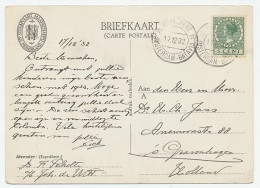 Postagent Amsterdam - Batavia 1932 : Ceylon - Den Haag  - Unclassified