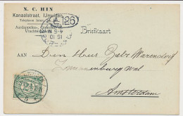 Firma Briefkaart IJmuiden 1909 Aardappelen - Groenten - Vruchten - Unclassified