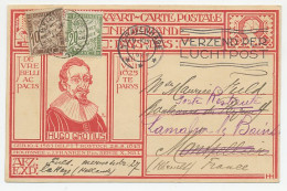 Briefkaart G. 207 Den Haag - Frankrijk 1926 - Poste Restante  - Unclassified
