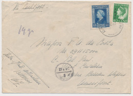 Censored Cover Batavia Netherlands Indies - Amersfoort 1947 - Niederländisch-Indien