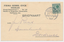 Firma Briefkaart Heerlen 1934 - Drogerij - Chemicalien - Verf  - Unclassified