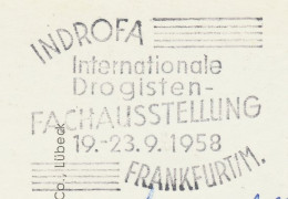 Postcard / Postmark Germany Druggists Exhibition - Autres & Non Classés