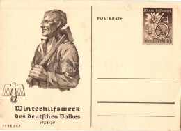 ** T3 Winterhilfswerk (WHW) Des Deutschen Volkes 1938/39 Februar / "Winter Relief Of The German People" Help In The Wint - Non Classés