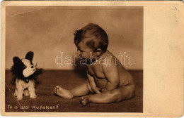 ** T3 Te Is Iszol Kufeket? Csecsemő Tápszer Reklám / Infant Formula Advertisement Postcard (EB) - Non Classés