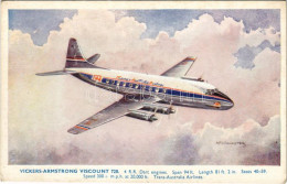 ** T2/T3 Vickers-Armstrong Viscount 720. Trans-Australia Airlines S: Bannister (EK) - Non Classés