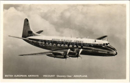 ** T2 British European Airways, Viscount 'Discovery Class' Aeroplane - Unclassified